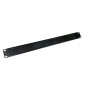 Guia de cable con cepillo phasak para rack 19 pulgadas