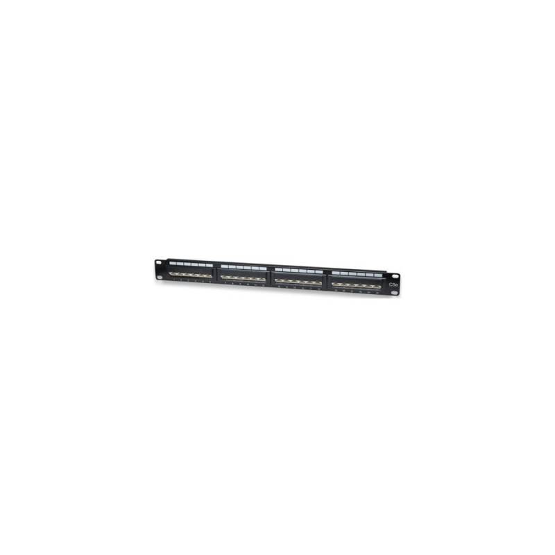 Patch panel wp 1u utp cat 5e -  24 puertos