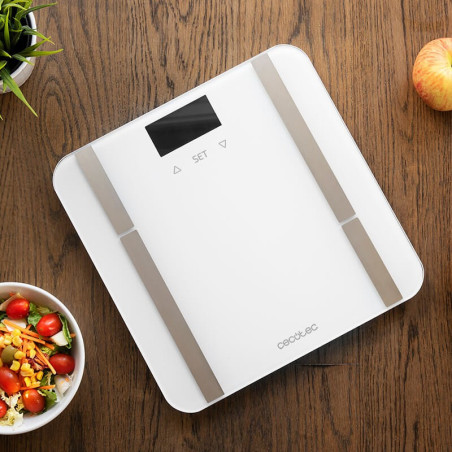 Bascula de bao cecotec surface precision 9400 full healthy pantalla lcd - max 180kg