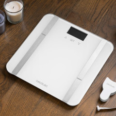 Cecotec 04088 bilance pesapersone Rettangolo Bianco Bilancia pesapersone elettronica