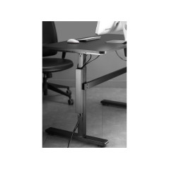 Equip 650865 organizer per cavi Scrivania Pannello passacavi Nero