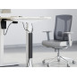Organizador de cables de escritorio equip canal fijacion magnetica negro