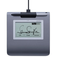Wacom STU-430 Signature pad tavoletta grafica Nero, Grigio 2540 lpi (linee per pollice) 96 x 60 mm USB