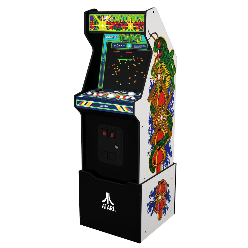 Maquina recreativa retro arcade 1 up atari legacy centipede