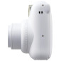 Camara fujifilm mini instax 12 flash -  autoexposicion -  blanco arcilla