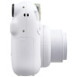 Camara fujifilm mini instax 12 flash -  autoexposicion -  blanco arcilla