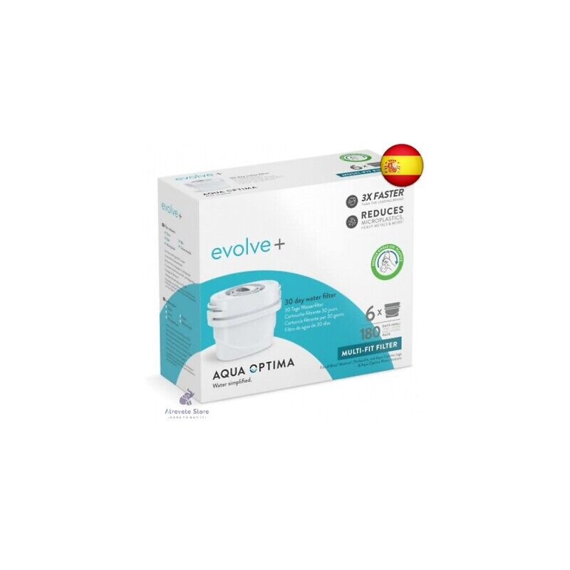 AQUA OPTIMA BOX OF 6 EVOLVE + FILTERS STEPS619/620