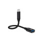 Adaptador usb tipo c a usb tipo a conceptronic 0.2m -  macho - hembra