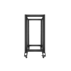 Armario lanberg abierto rack 19 pulgadas 22u -  600x800 negro