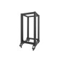 Armario lanberg abierto rack 19 pulgadas 22u -  600x800 negro
