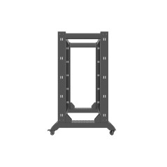 Lanberg OR01-6822-B rack 22U Rack indipendenti Nero