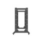 Armario lanberg abierto rack 19 pulgadas 22u -  600x800 negro