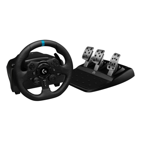 Logitech G G923 Nero USB 2.0 Sterzo + Pedali Analogico Digitale PC, PlayStation 4, PlayStation 5
