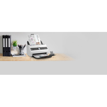 Escaner sobremesa epson workforce ds - 730n a4 -  40ppm -  usb tipo b -  red -  adf -  lcd