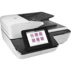 HP Scanjet Enterprise Flow N9120 fn2 Scanner a piano e ADF 600 x 600 DPI A3 Nero, Bianco