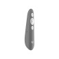 Mando wireless inalambrico logitech r500s para presentaciones -  bluetooth -  gris medio