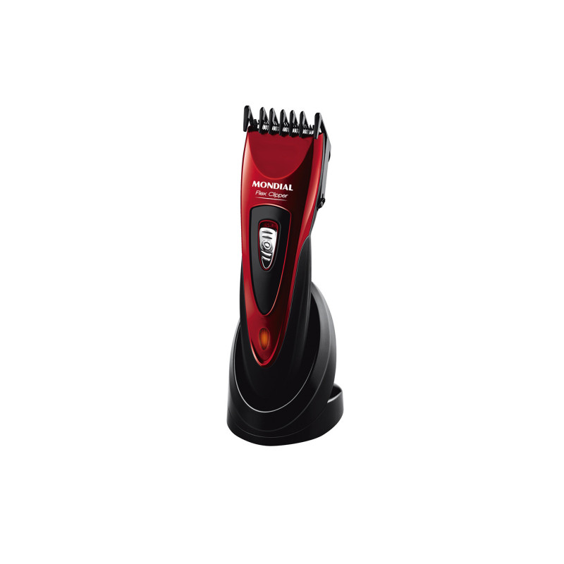 Cortapelos mondial cr - 04 6 accesorios -  2 guias -  recargable -  60 minutos