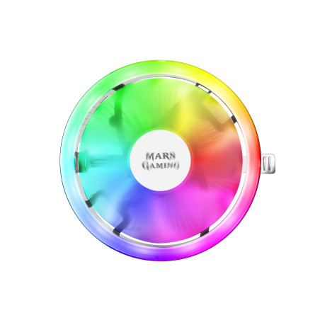 Ventilador disipador cpu mars gaming mcpu120 120mm rgb