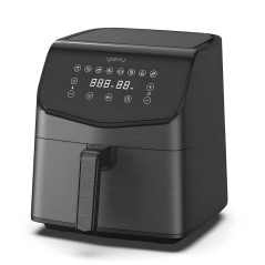 Yoevu YV-5500 friggitrice Singolo 5,5 L Indipendente 1700 W Friggitrice ad aria calda Nero