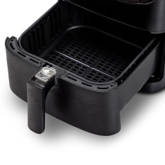 Yoevu YV-5500 friggitrice Singolo 5,5 L Indipendente 1700 W Friggitrice ad aria calda Nero