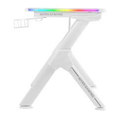Mars Gaming MGDXLRGBW scrivania per computer Bianco