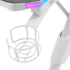Mars Gaming MGDXLRGBW scrivania per computer Bianco