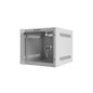 Armario lanberg mural rack 10 pulgadas 4u -  280x310 silver