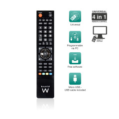 Mando a distancia universal ewent ew1570 4 en 1