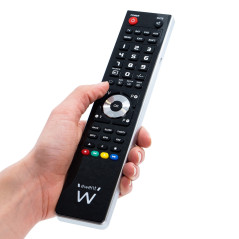 Ewent EW1570 telecomando DTT, DVD Blu-ray, Proiettore, SAT, STB, Altoparlante Soundbar, TV, Universale, VCR Pulsanti