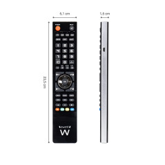 Ewent EW1570 telecomando DTT, DVD Blu-ray, Proiettore, SAT, STB, Altoparlante Soundbar, TV, Universale, VCR Pulsanti
