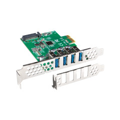 Lanberg PCE-US3-004 scheda di interfaccia e adattatore Interno USB 3.2 Gen 1 (3.1 Gen 1)