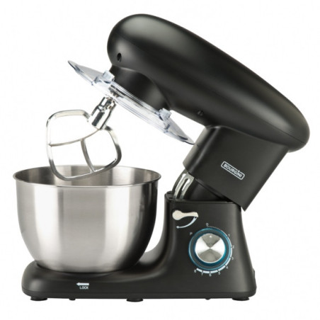 Amasadora bourgini kitchen chef plus 5.52l negra