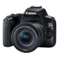 Camara digital canon reflex eos 250d+ef - s 18 - 55mm f - 4 - 5.6 is -   24.1mp -  digic 8 -  4k -  wifi -  bluetooth -  negro
