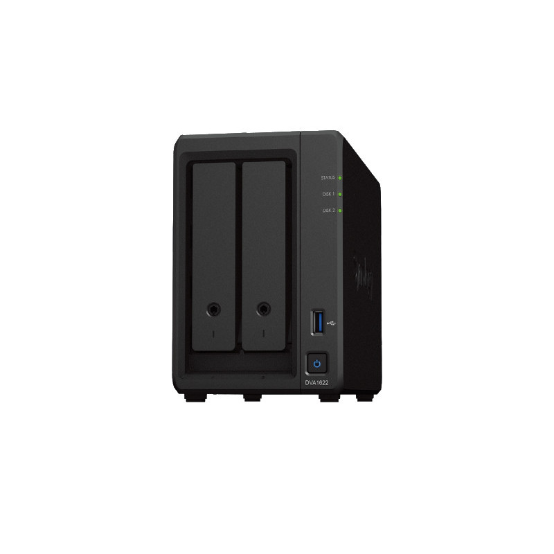 Grabador digital synology dva1622 nvr 4k ia