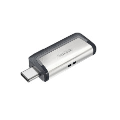 SanDisk Ultra Dual Drive USB Type-C unità flash USB 64 GB USB Type-A   USB Type-C 3.2 Gen 1 (3.1 Gen 1) Nero, Argento