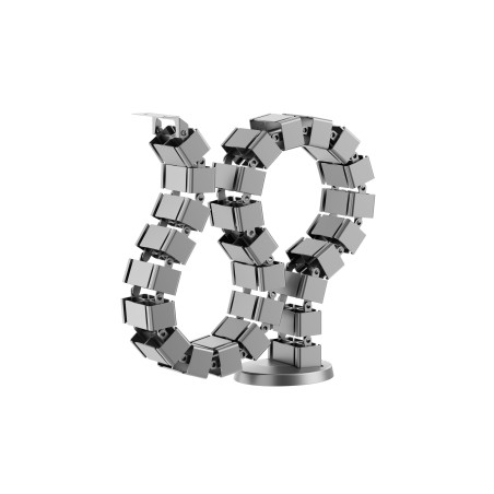 Organizador de cables de escritorio equip deluxe gris