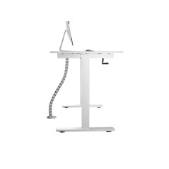Equip 650860 organizer per cavi Scrivania Guaina intrecciata per cavi Grigio 1 pz