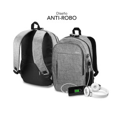 SUBBLIM SUB-BP-1UL0001 zaino Grigio Oxford