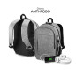 Mochila subblim urban lock para portatil 16 pulgadas gris