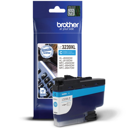 Brother LC3239XLC cartuccia d'inchiostro 1 pz Originale Ciano