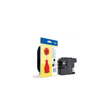 Cartucho tinta brother lc121bkbp negro 300 paginas mfc - j870dw -  mfcj470dw -  dcpj152w -  dcpj132w -  mfc - j4710dw -  mfcj650