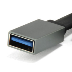 Conceptronic HUBBIES01G hub di interfaccia USB 3.2 Gen 2 (3.1 Gen 2) Type-C 5000 Mbit s Grigio