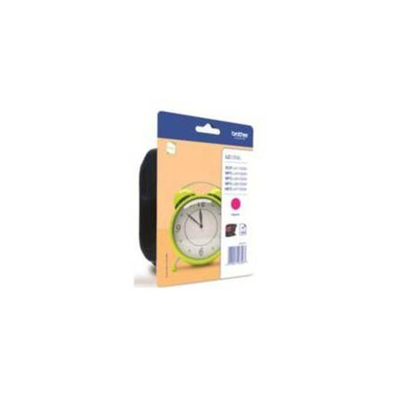 Cartucho tinta brother lc125xlcbp magenta 1200 paginas dcpj4110dw -  mfcj4410dw -  mfcj4510dw -  mfcj4710dw
