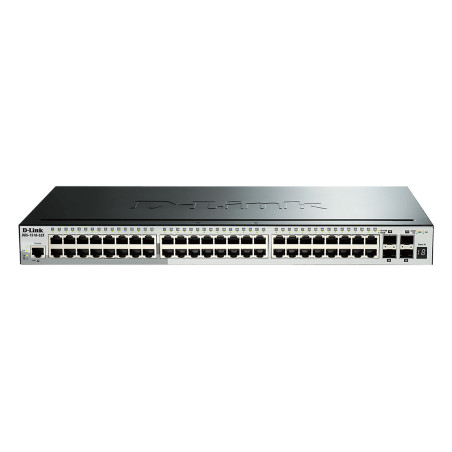 Switch d - link 52 puertos gestionable 48 gigabit ethernet 10 - 100 - 1000 2 sfp