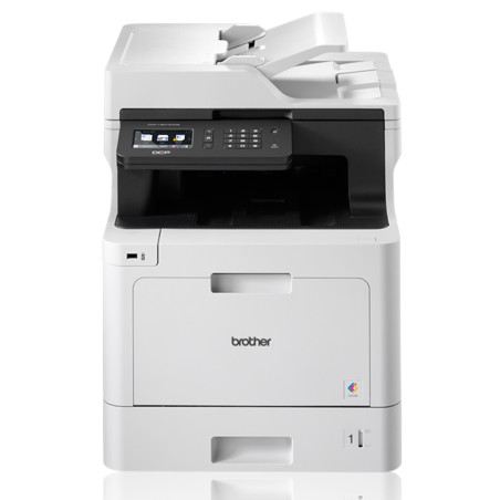 Multifuncion brother laser color dcpl8410cdw a4 -  31ppm -  512mb -  usb -  duplex impresion -  wifi -  red cableada -  conectiv