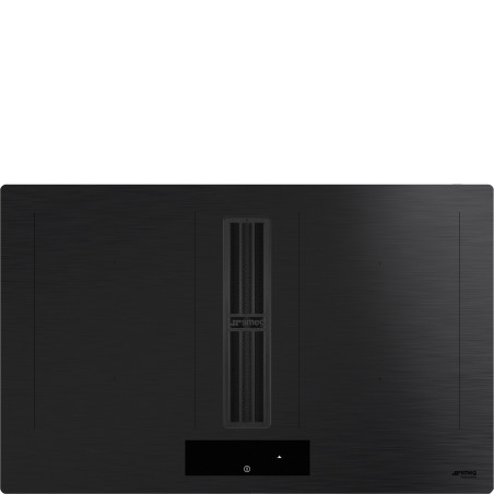 Smeg Universal HOBD382MB2 piano cottura Nero Da incasso 83 cm Piano cottura a induzione 4 Fornello(i) Cappa da incasso