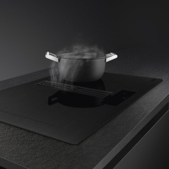 Smeg Universal HOBD382MB2 piano cottura Nero Da incasso 83 cm Piano cottura a induzione 4 Fornello(i) Cappa da incasso