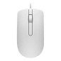 Mouse raton dell ms116 optico 2 botones 1000ppp usb blanco