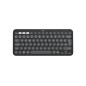 Teclado logitech pebble keys 2 k380s inalambrico grafito