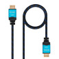 Cable nanocable hdmi (a) to hdmi (a) 4k 2m trenzado